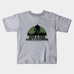 Undefeated Hide and Seek World Champion Kids T-Shirt